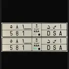 لوحه مميزه اسد 581