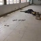 القواطع المكتبية الجبسية والخشبية وغرف الاجتماعت