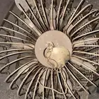 لمبات او ثريات سقف نظيف وخاليه من العيب العدد 2