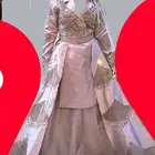 فستان لون رمادي