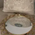 مرايات دائريه ذهبي جديده