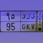 لوحة مميزة رقم 95 (( تم البيع ))