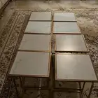 طاولات ضيافة صغيرة ثمانيه قطع