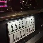 لوحة مميزة للبيع اصدار ح ا م ورقم رباعي متشابه جاهزة للنقل