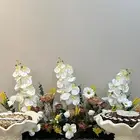 بيع طاولة استقبال مع الورد وصواني