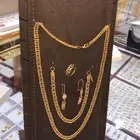 طقم ذهب جديد عيار 21k توفرت من جديد