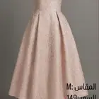 فستان وردي جميل