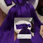 فستان لون بنفسجي جميل