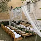 تاجير جلسات اراضية - طاولة طعام - طاولة استقبال
