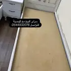 سراير وتسريحه ومرايا ورفوف وغساله ومجففهه