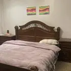 غرفه نوم للبيع بحاله جيده وخشب متين