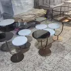 طاولات مجالس وعربيات تقديم وطاولات الخدمه وطقوم مباخر