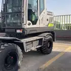 بوكلين كفرات للاجار Wheel excavator for rent