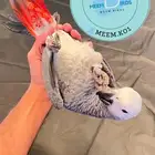 كاسكو ثلجي اليف حمامه وهدد نشبه