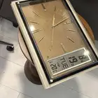 ساعه فخمه كراسي مكتب اثنين جديد شجره