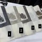 شال كشميري شماغ كشميري تطريز عريض