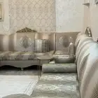 كنب للبيع يكفي 13 شخص مع الطاولات والستاره