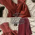 فستان احمر بموديل خيال