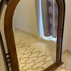 مرايا حائط خشبيه