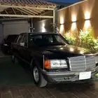 مرسيدس sel 550 موديل 1985