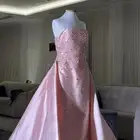 فستان وردي L - XL