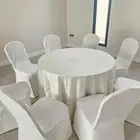 تاجير كراسي وطاولات طعام مستطيل وداعري تاجير كراسي شفافي