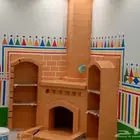 ترميم بيوت الطين مع القط العسيري