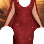 فستان جديدد لبسه مره وحده مقاس0XL