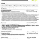 سيرة ذاتيةATS عربي انجليزي