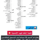 تذكير - تقديم كلية الملك فهد الأمنية