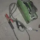 مكينة لحام وحجر نار