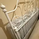 سرير ايكيا كبير حديدي كلاسيكBig metal classic Ikea bed