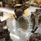 كنب مجلس رجال فخم مقاس 7   5 مع 3 ستائر طقم للكنب