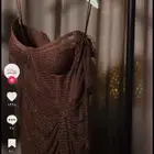 فستان عندي نفسه اسود مقاس L و Xl