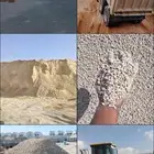 توريد جميع المواد وتاجير المعدات الثقيله