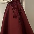 فستان زواج عنابي مقاس s يلبس مره واحده فقط وجديد السعر (550