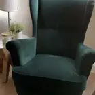 2 كراسي خضراء من ايكيا للبيع