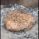 خبزة مقنا على النار بالشث مع يدام ( معرق)