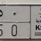 لوحه مميزه لعنزه لوحة (د ح ه 6550)