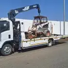 سطحة ونش كرين لنقل السيارات والبضائع