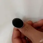 خاتم فضه مقاس 8 نقش مميز