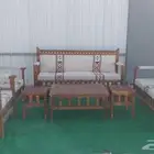 جلسات خارجبة وداخلية خشب رسمية للبيع