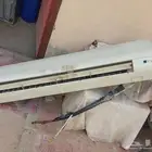مكيف سبلت ماركة جنرال الاكترونك طنين ونصف شغال