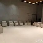 يوجد لدينا جميع انواع الكنب والكراسي الشفاف