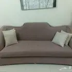 طقم كنب شبه جديد استعمال خفيف جدا