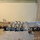 للبيع مجموعة منشار ومحشات بانزين