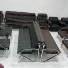 كراسي أنتظار مكتبيه جلد