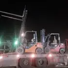 رافعه شوكيه للايجار فوركلفت للايجار رافعه وكرينات ونش