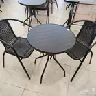 كراسي وطاولات خارجيه مقاومه للشمس والمطر