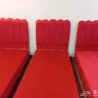 سرير نفر خشب موديل جديد عليه ضمان